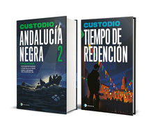 Load image into Gallery viewer, ANDALUCÍA NEGRA 2: i EN UN MAR DE PLÁSTICO, ii LO QUE CALLA LA TACITA, iii DESEO Y OSCURIDAD EN LA COSTA DEL SOL / TIEMPO DE REDENCIÓN - Custodio