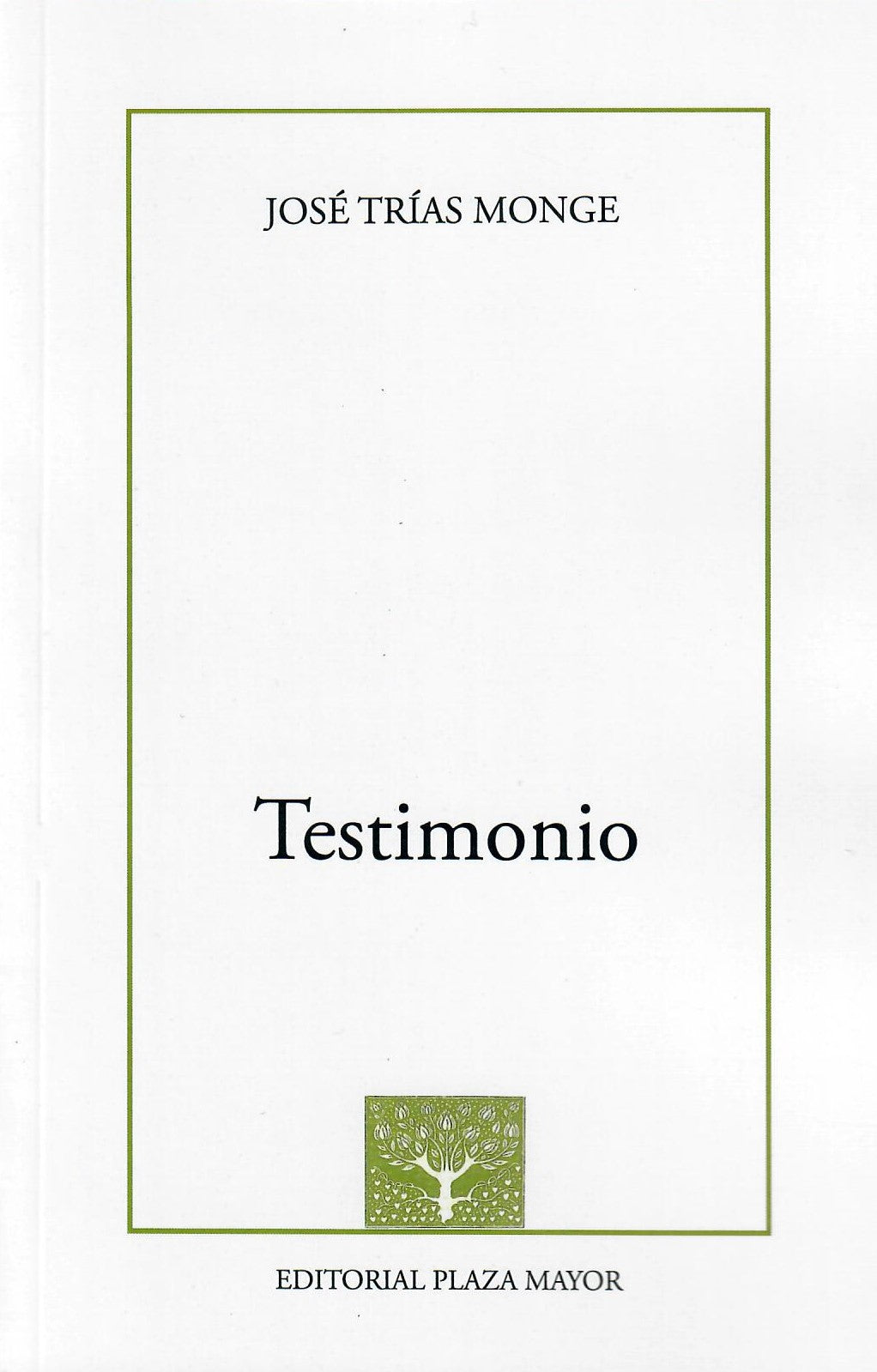 TESTIMONIO - José Trías Monge