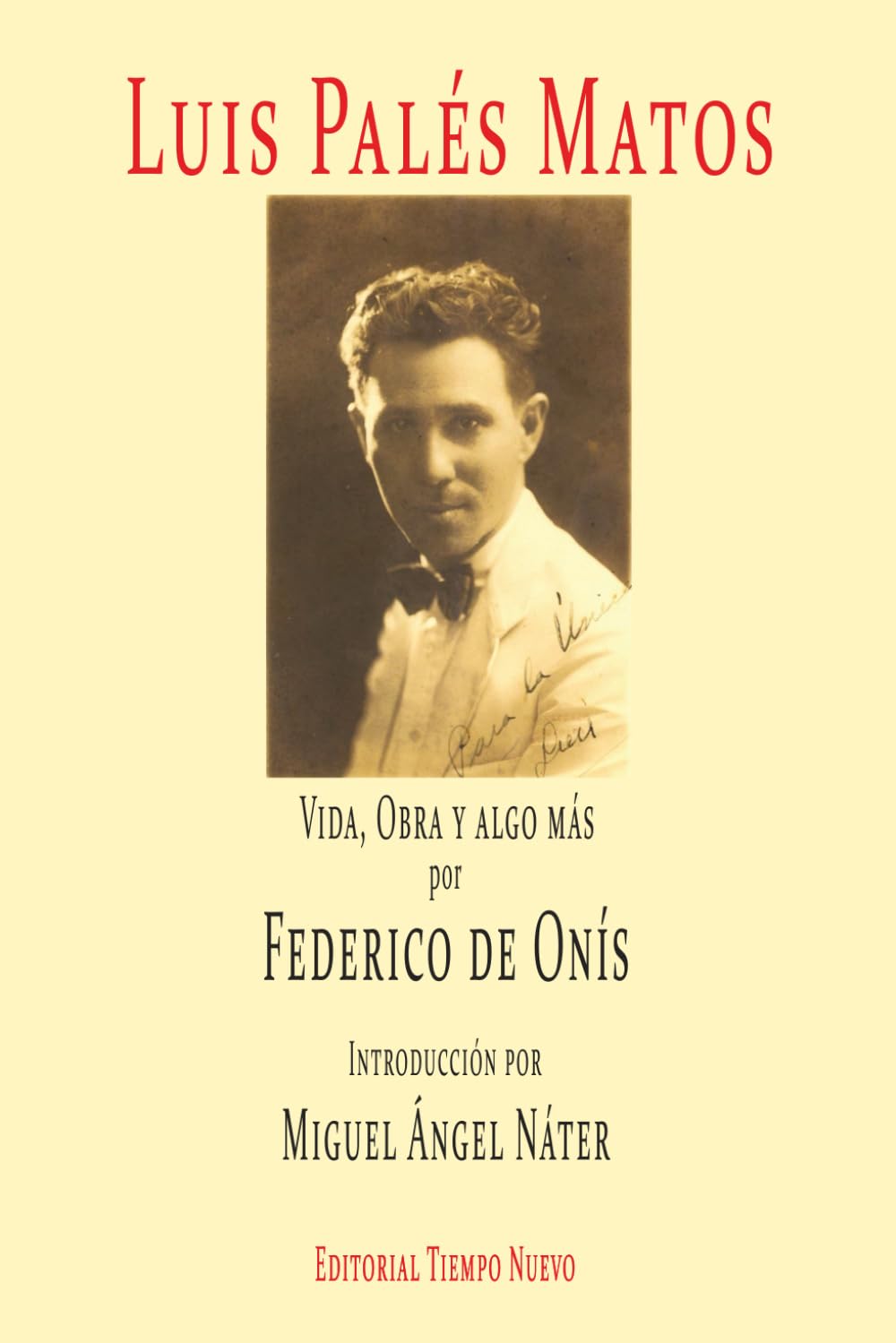 LUIS PALÉS MATOS - Federico de Onís