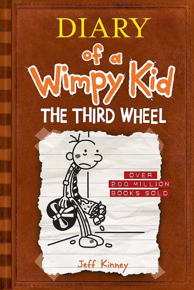 DIARY OF A WIMPY KID THE THIRD WHEEL - Jeff Kinney