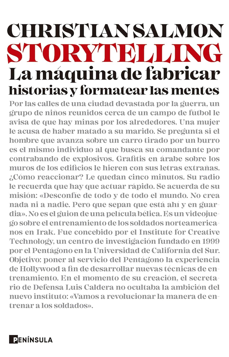 STORYTELLING - Christian Salmon