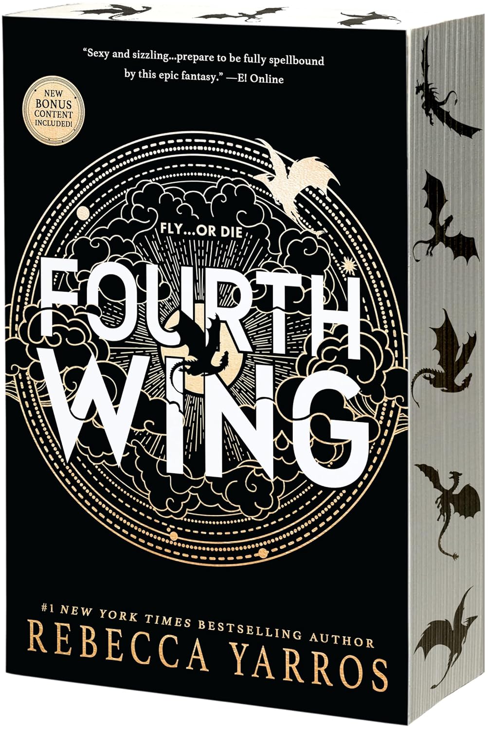 FOURTH WING (NEW BONUS CONTENT INCLUDED) - Rebecca Yarros