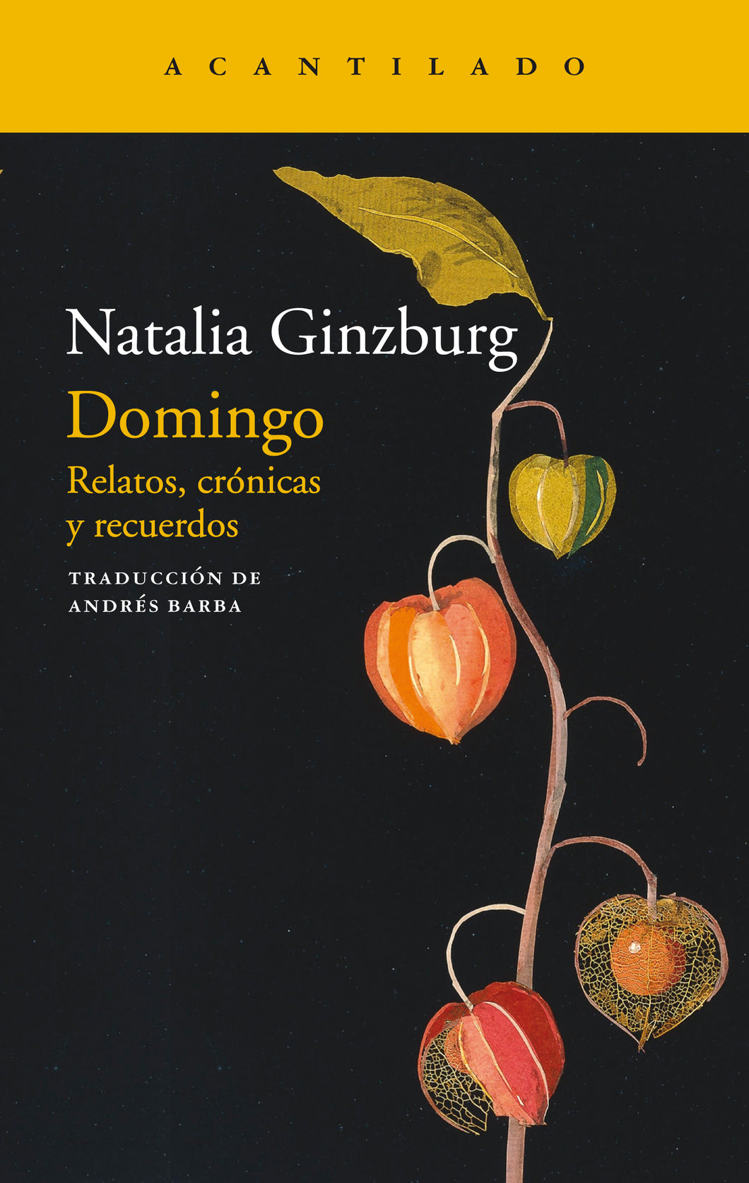 DOMINGO - Natalia Ginzburg