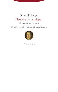 FILOSOFÍA DE LA RELIGIÓN - G. W. F. Hegel