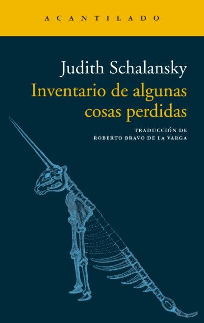 INVENTARIO DE ALGUNAS COSAS PERDIDAS - Judith Schalansky
